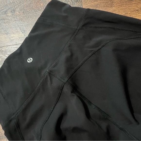 Lululemon Leggings/Pants Mesh Back Black Size 8 - Picture 6 of 8
